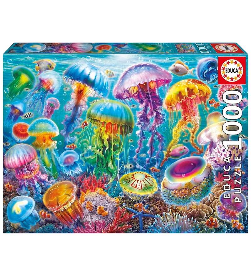 Educa Puzzlespiel - 1000 Teile - Jellyfish - Educa - One Size - Puzzlespiele Educa Puzzlespiel - 1000 Teile - Jellyfish - Educa - One Size - Puzzlespiele von Educa