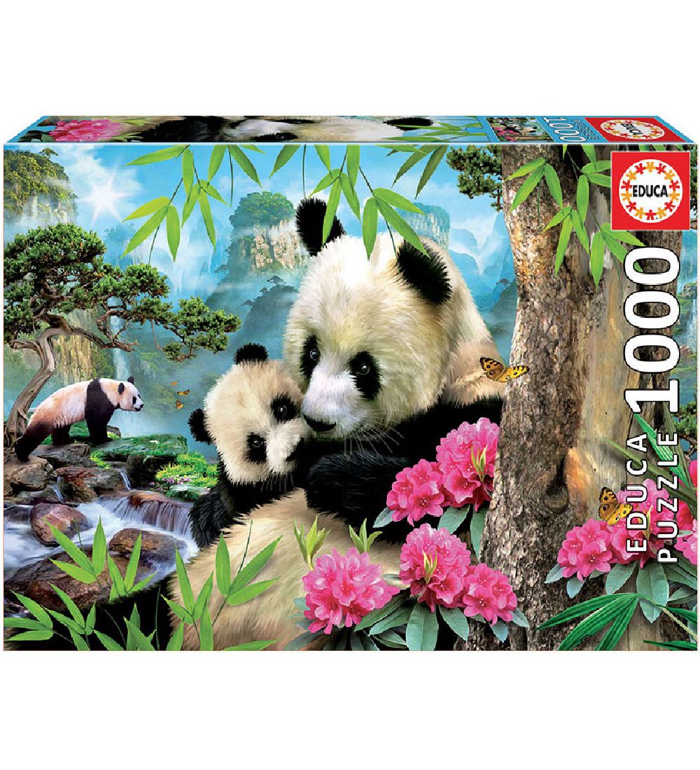 Educa Puzzlespiel - 1000 Teile - Morning Panda - Educa - One Size - Puzzlespiele von Educa