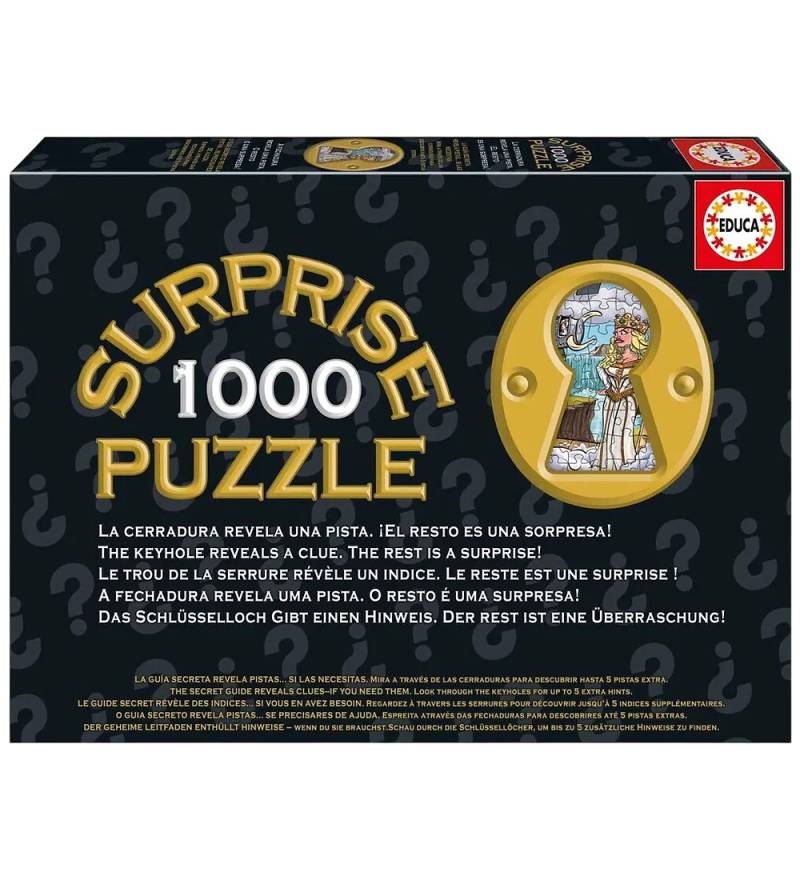 Educa Puzzlespiel - 1000 Teile - Ritter Round Die Tischüberrasch - Educa - One Size - Puzzlespiele Educa Puzzlespiel - 1000 Teile - Ritter Round Die Tischüberrasch - Educa - One Size - Puzzlespiele von Educa