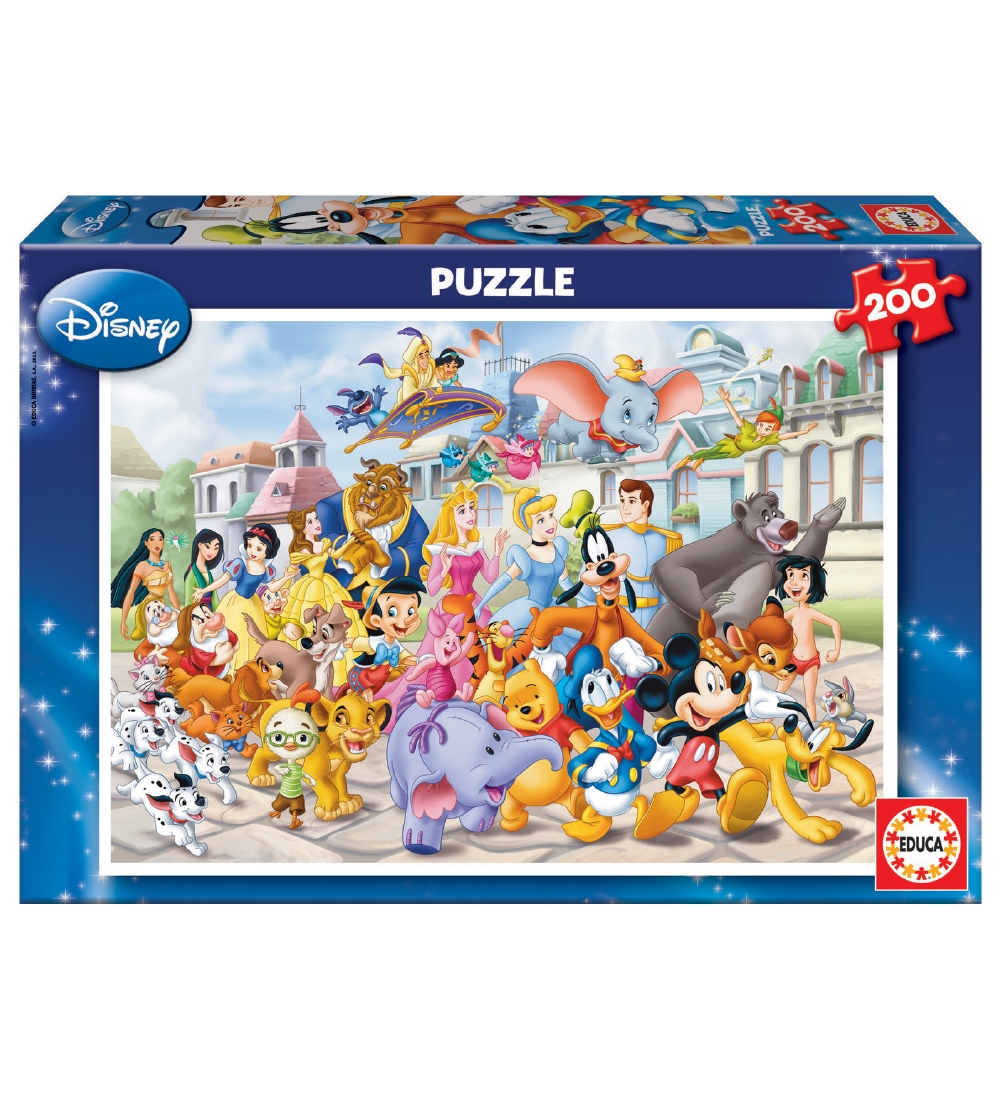 Educa Puzzlespiel - 200 Teile - Disney Parade - Educa - One Size - Puzzlespiele Educa Puzzlespiel - 200 Teile - Disney Parade - Educa - One Size - Puzzlespiele von Educa