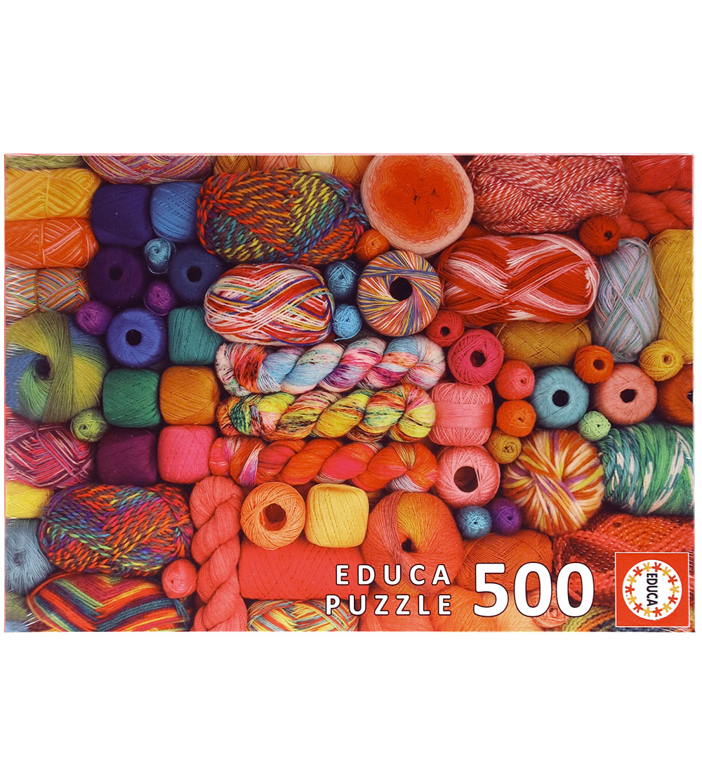 Educa Puzzlespiel - 500 Teile - Garn - Educa - One Size - Puzzlespiele von Educa