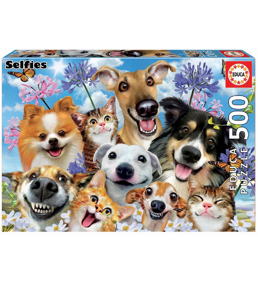 Educa Puzzlespiel - 500 Teile - Selfie Fun In The Sun - Educa - One Size - Puzzlespiele von Educa