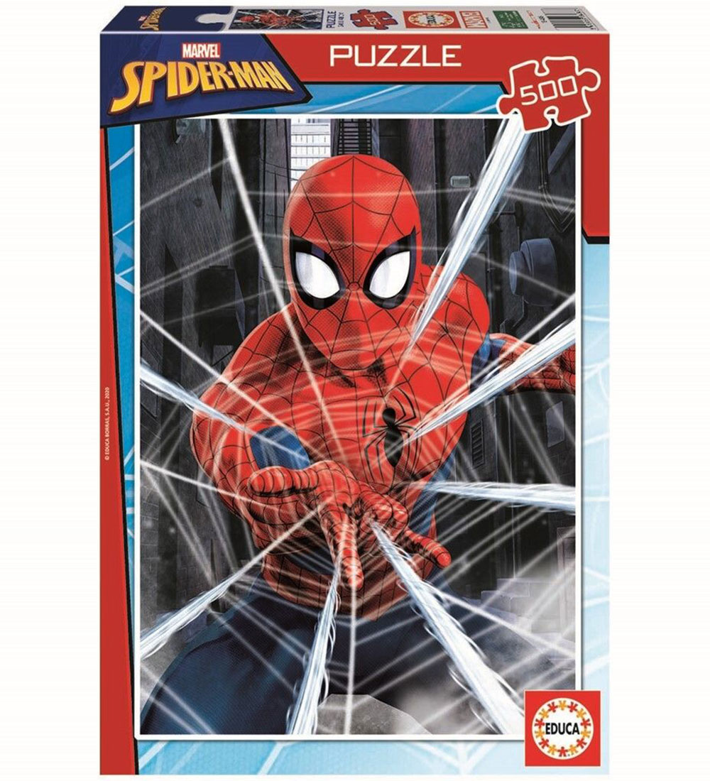 Educa Puzzlespiel - Marvel Spider-Man - 500 Teile - Educa - One Size - Puzzlespiele von Educa