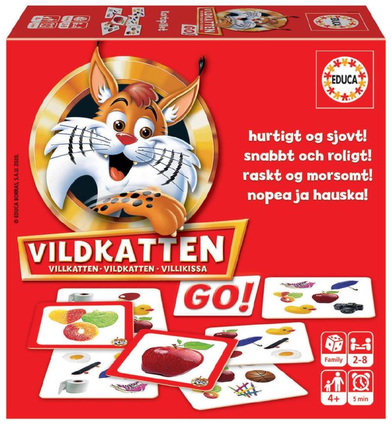 Educa Reisespiel - Wildcat GO - Educa - One Size - Kartenspiel Educa Reisespiel - Wildcat GO - Educa - One Size - Kartenspiel von Educa