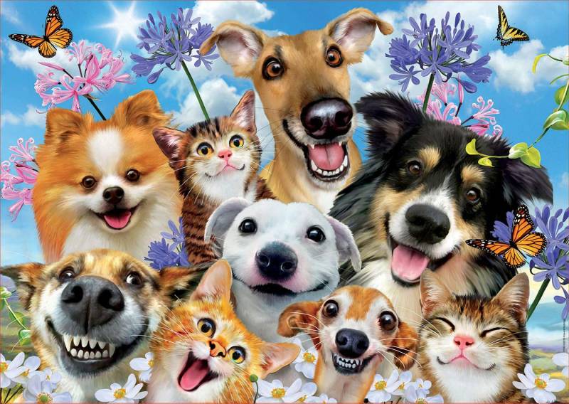 Educa Selfies 500 Teile Puzzle Educa-17983 Educa Selfies 500 Teile Puzzle Educa-17983 von Educa