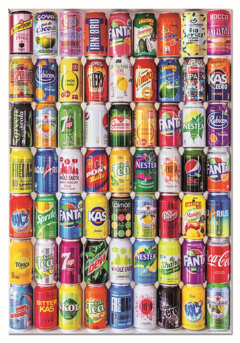 Educa Soft Cans 500 Teile Puzzle Educa-18447 von Educa