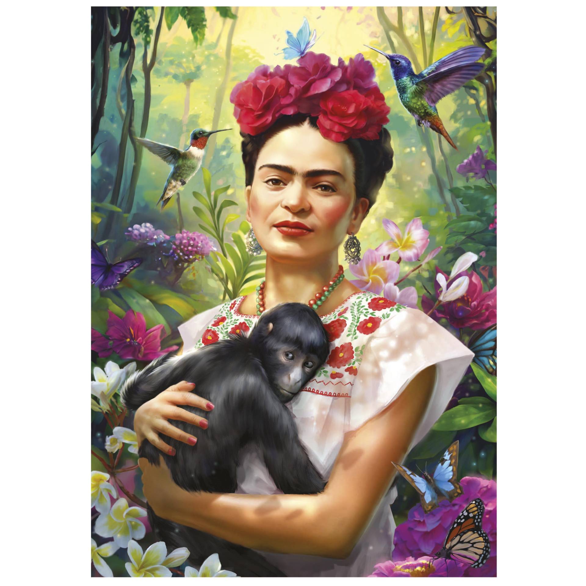 Educa The Garden of Life. Frida Kahlo 1000 Teile Puzzle Educa-20176 von Educa