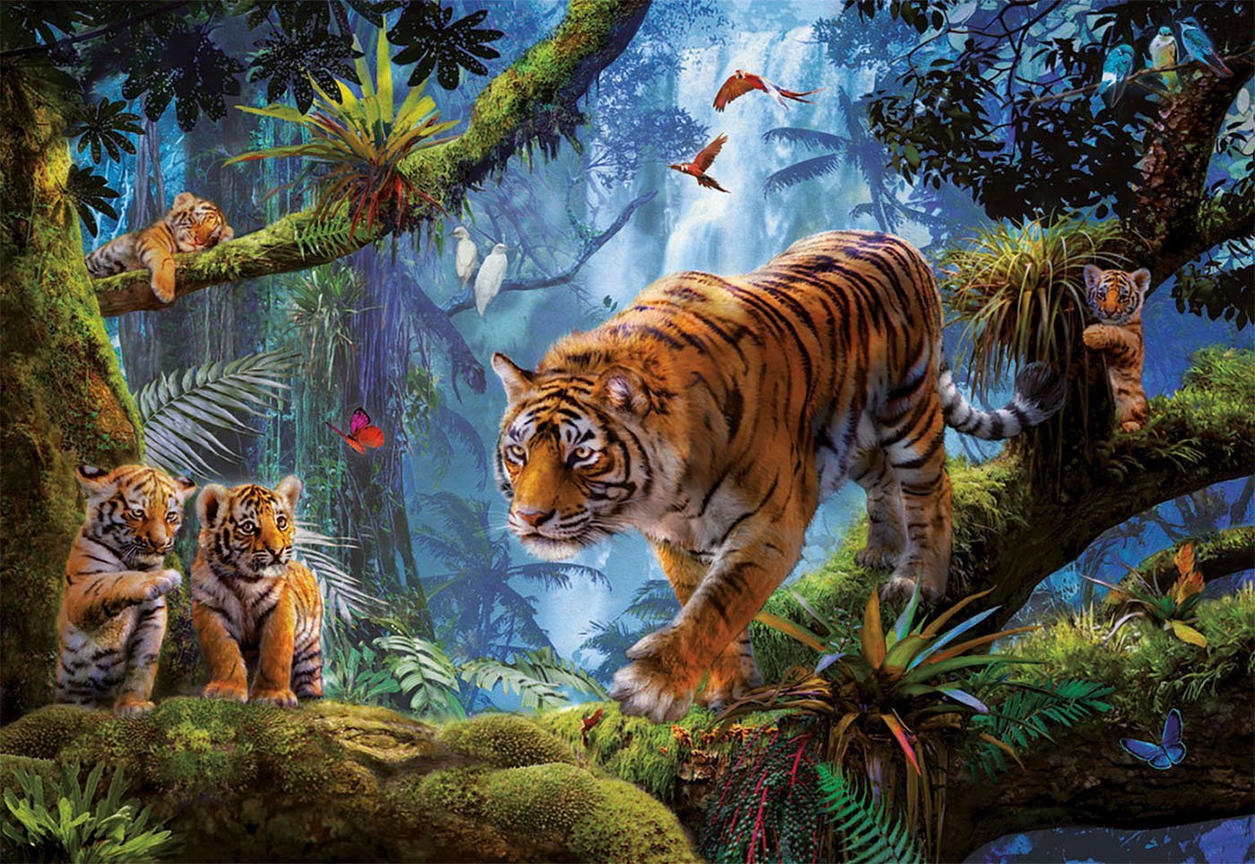 Educa Tiger Auf Dem Baum 1000 Teile Puzzle Educa-17662 Educa Tiger Auf Dem Baum 1000 Teile Puzzle Educa-17662 von Educa
