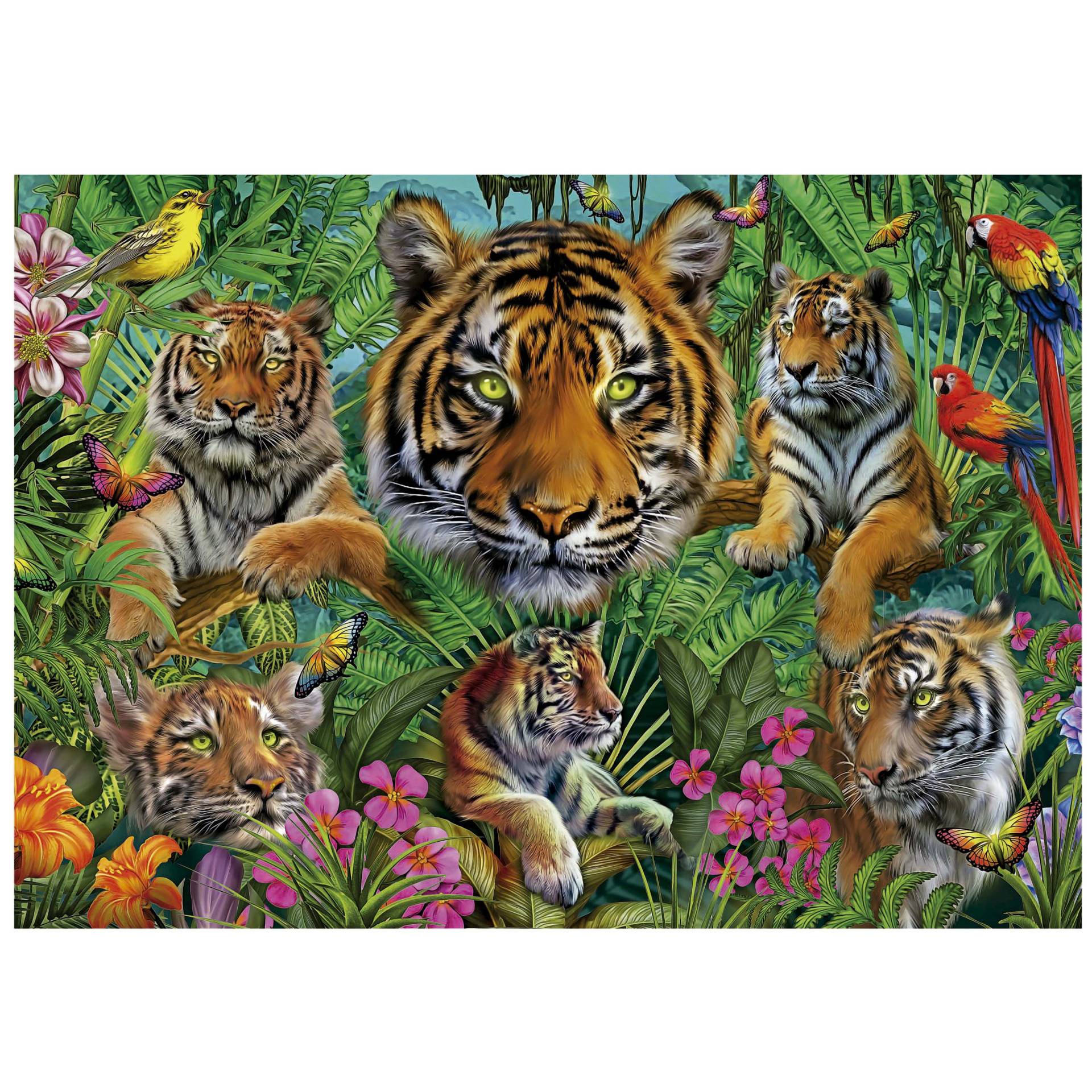 Educa Tiger Jungle 500 Teile Puzzle Educa-19902 Educa Tiger Jungle 500 Teile Puzzle Educa-19902 von Educa