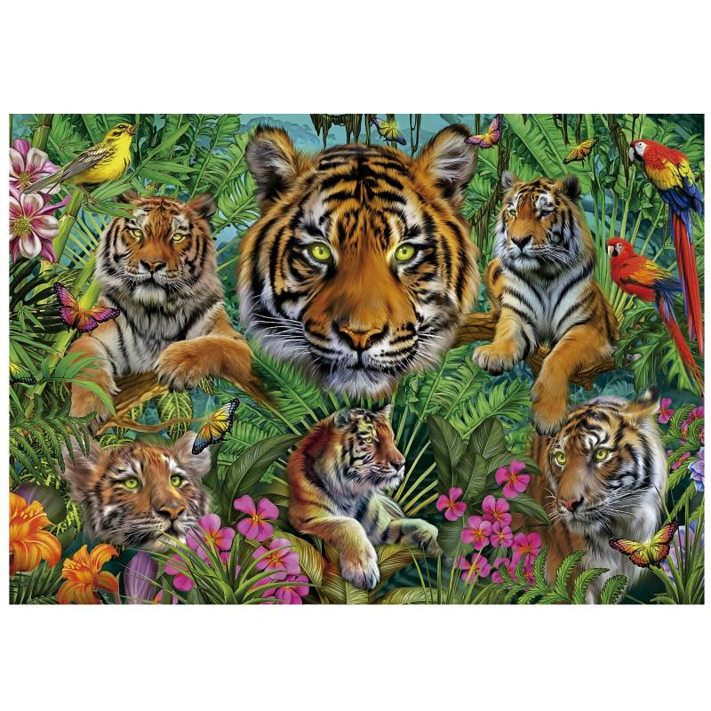 Educa Tiger Jungle 500 Teile Puzzle Educa-19902 Educa Tiger Jungle 500 Teile Puzzle Educa-19902 von Educa