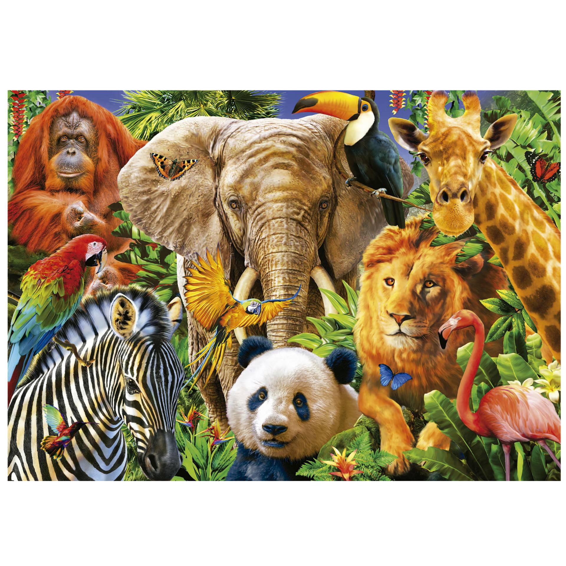 Educa Wild Animal Collage 500 Teile Puzzle Educa-19550 Educa Wild Animal Collage 500 Teile Puzzle Educa-19550 von Educa