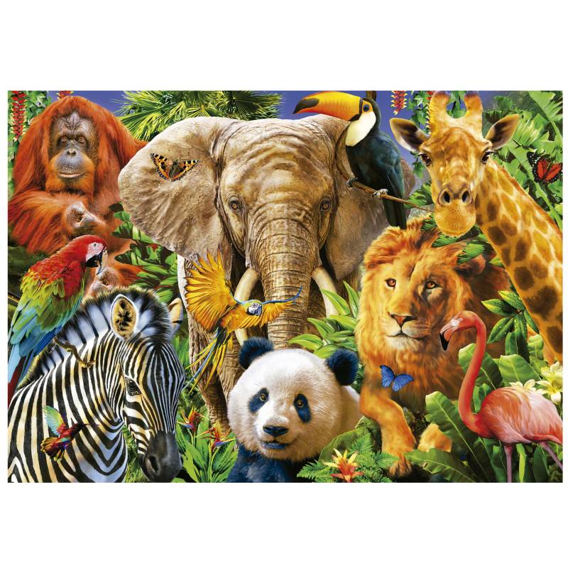 Educa Wild Animal Collage 500 Teile Puzzle Educa-19550 Educa Wild Animal Collage 500 Teile Puzzle Educa-19550 von Educa