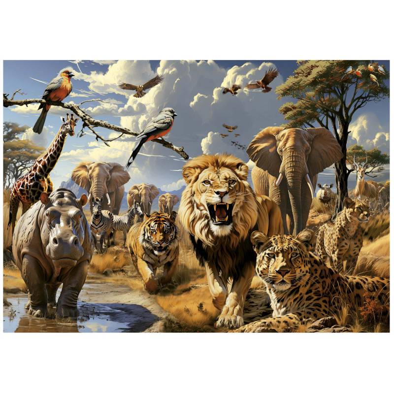 Educa Wild Animals 1000 Teile Puzzle Educa-19920 Educa Wild Animals 1000 Teile Puzzle Educa-19920 von Educa