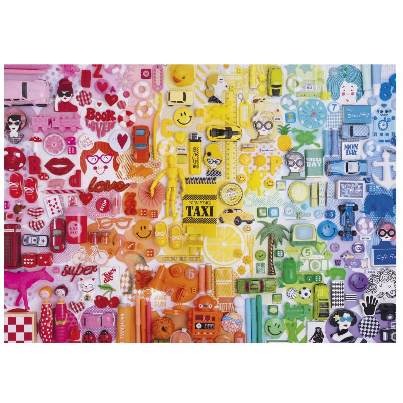 Educa XXL Teile - Colors Collage 500 Teile Puzzle Educa-20543 Educa XXL Teile - Colors Collage 500 Teile Puzzle Educa-20543 von Educa