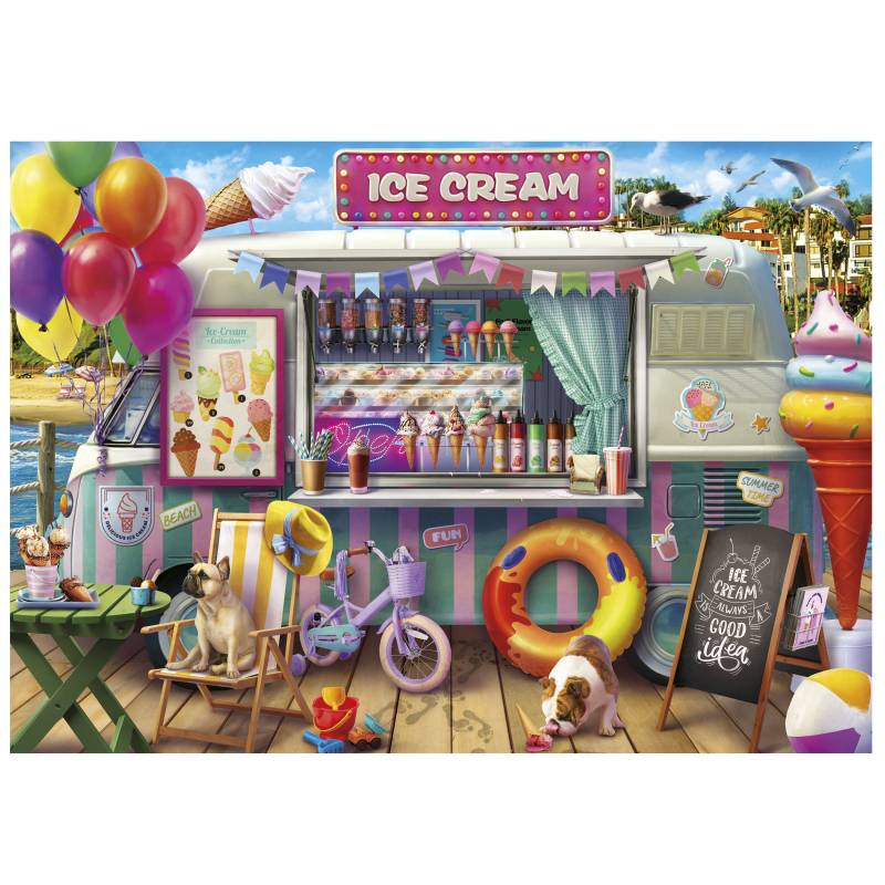 Educa XXL Teile - Ice Cream Van 500 Teile Puzzle Educa-20546 Educa XXL Teile - Ice Cream Van 500 Teile Puzzle Educa-20546 von Educa
