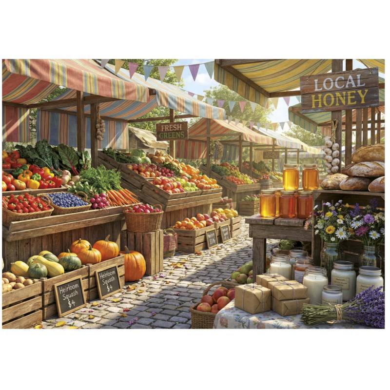 Educa XXL Teile - Sunny Farms Market 500 Teile Puzzle Educa-20585 Educa XXL Teile - Sunny Farms Market 500 Teile Puzzle Educa-20585 von Educa