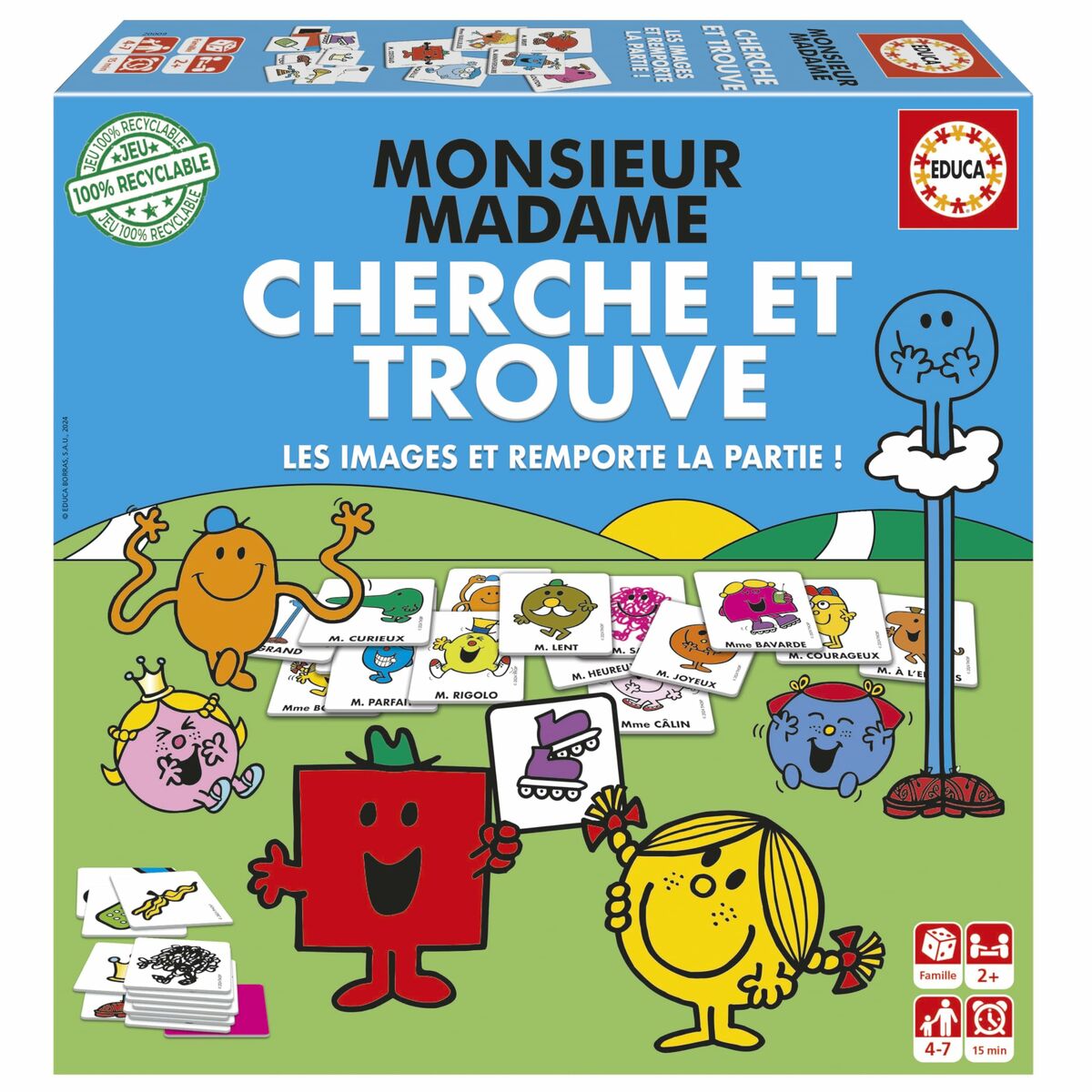 Lernspiel Educa Mr. Men and Women von Educa