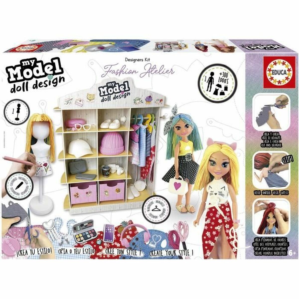 Modestudio Educa My Model Doll Design Fashion Atelier Modestudio Educa My Model Doll Design Fashion Atelier von Educa