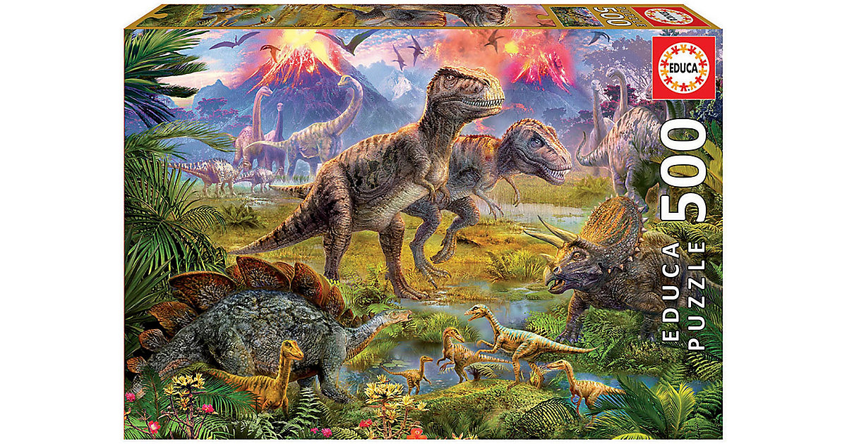 Puzzle Dinosaur Gathering, 500 Teile von Educa