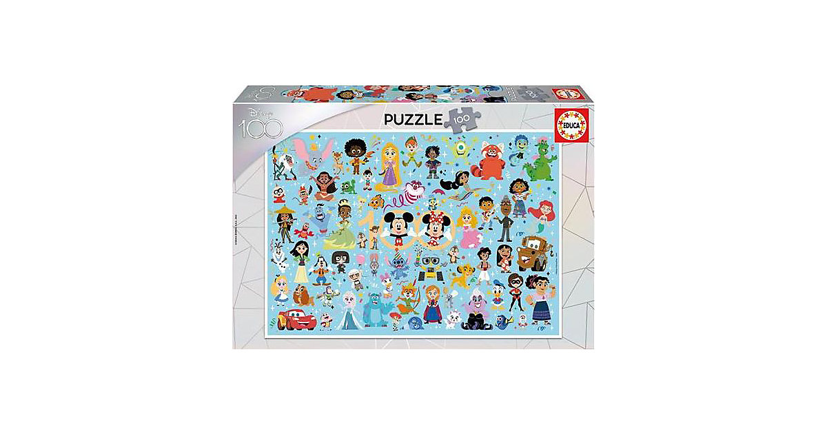 Puzzle Disney Multi Proporty, 100 Teile von Educa