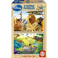 Puzzle Educa Disney Tierfreunde 50 Teile Holzpuzzle Puzzle Educa Disney Tierfreunde 50 Teile Holzpuzzle von Educa