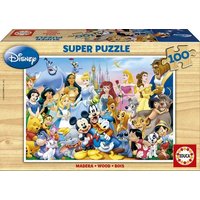 Puzzle Educa Disney Welt 100 Teile Holzpuzzle Puzzle Educa Disney Welt 100 Teile Holzpuzzle von Educa