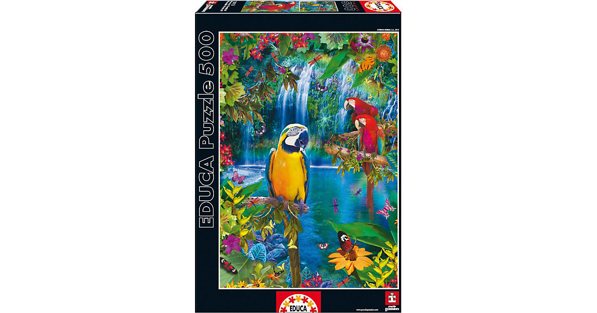 Puzzle Tropen Vogel, 500 Teile von Educa