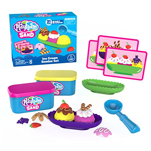 Educational Insights Playfoam Sand Eisbecher Set Spielsand Sensorisches Spielzeug für Jungen & Mädchen ab 3 Jahren von Educational Insights
