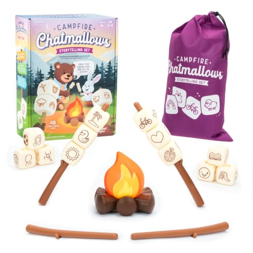 Learning Resources Campfire Chatmallows Geschichtenset 1450, Lagerfeuer Rollenspiel Ab 4 Jahren, Storytelling Lernen, Fantasie Fördern, Inkl. LED-Licht, Kinder Kreativspiel Learning Resources Campfire Chatmallows Geschichtenset 1450, Lagerfeuer Rollenspiel Ab 4 Jahren, Storytelling Lernen, Fantasie Fördern, Inkl. LED-Licht, Kinder Kreativspiel von Educational Insights