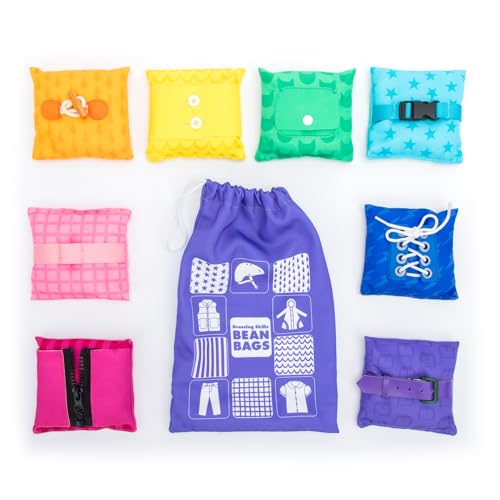 Learning Resources Dressing Skills Bean Bags, Montessori Spielzeug ab 3 Jahren, Feinmotorik Lernhilfe Learning Resources Dressing Skills Bean Bags, Montessori Spielzeug ab 3 Jahren, Feinmotorik Lernhilfe von Educational Insights
