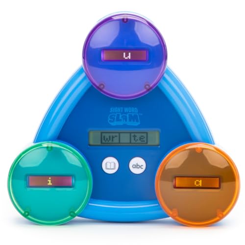Learning Resources EI-8434 Slam, ab 5 Jahren, über 185 englische Sight Words Lernen, 2 Modi, elektronisches Lernspiel für 1, Phonetik Spiele, Multi, Einheitsgröße von Learning Resources