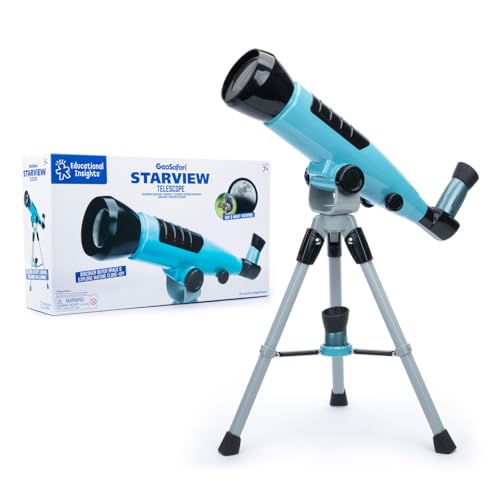 Learning Resources GeoSafari Starview Kinder‑Teleskop mit 10× & 50× – Tragbar & sofort einsatzbereit ab 7 Jahren von Educational Insights