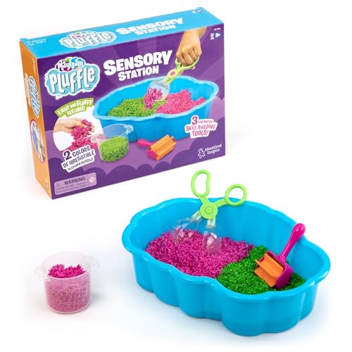 Learning Resources Playfoam Pluffle Sensorik-Station, kneten und drücken, Fühlwanne zur spielerischen, kreativen Beschäftigung, für Vorschulkinder ab 3 Jahren von Learning Resources