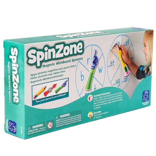 Learning Resources SpinZone Drehzeiger für die Tafel, Klein, 28 cm von Educational Insights