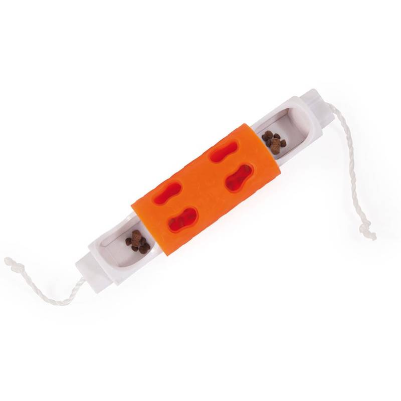Edupet Hundespielzeug - Dog Toy Roller, Länge 10 cm orange von Edupet