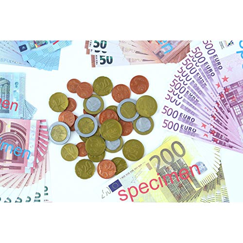 EDUPLAY 120072 Spielgeld Euro, Mehrfarbig von EDUPLAY