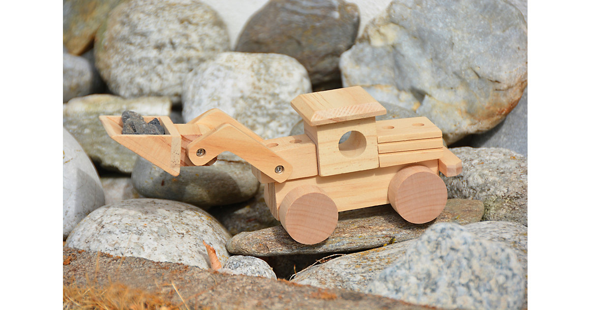 Holzbausatz Radlader von Eduplay
