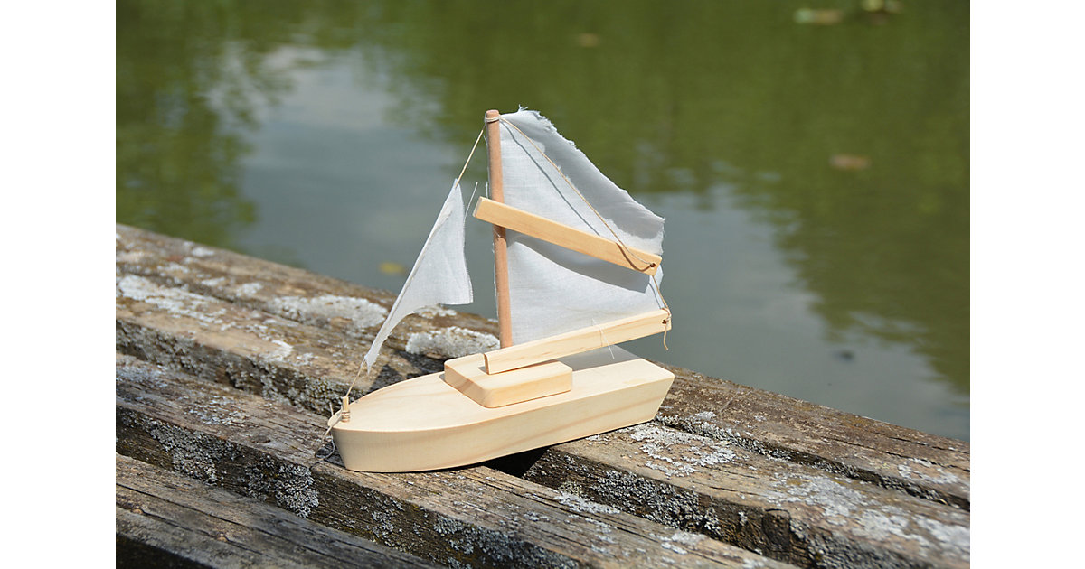 Holzbausatz Segelschiff von Eduplay