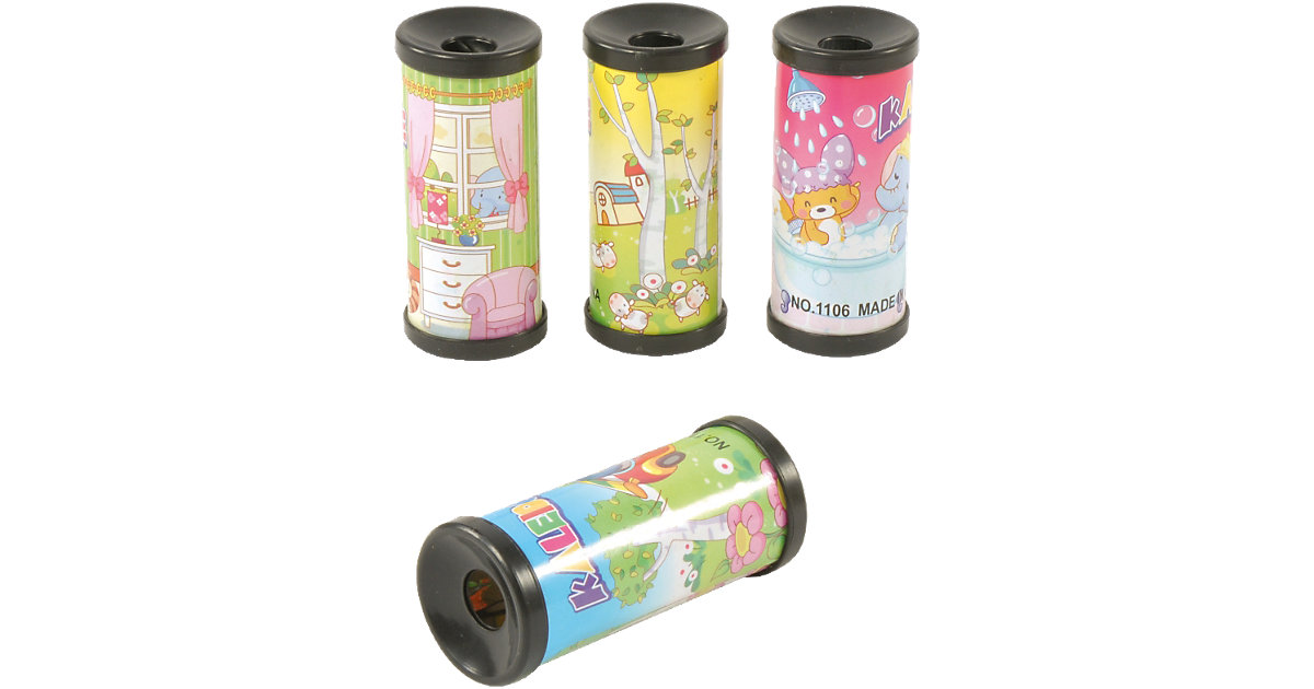 Mini-Kaleidoskop, 8 Stück, farbig sortiert mehrfarbig Mini-Kaleidoskop, 8 Stück, farbig sortiert mehrfarbig von Eduplay