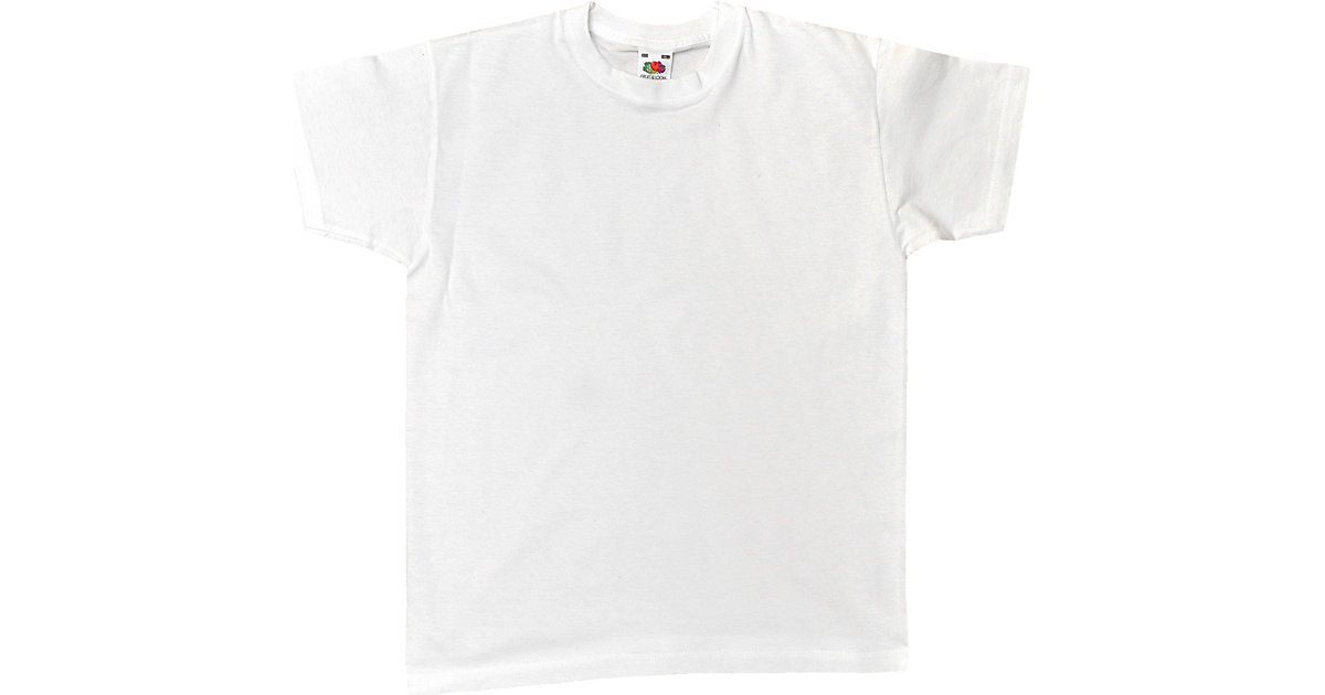 T-Shirt zum Selbstgestalten, 100% Baumwolle weiß Gr. 104/110 T-Shirt zum Selbstgestalten, 100% Baumwolle weiß Gr. 104/110 von Eduplay