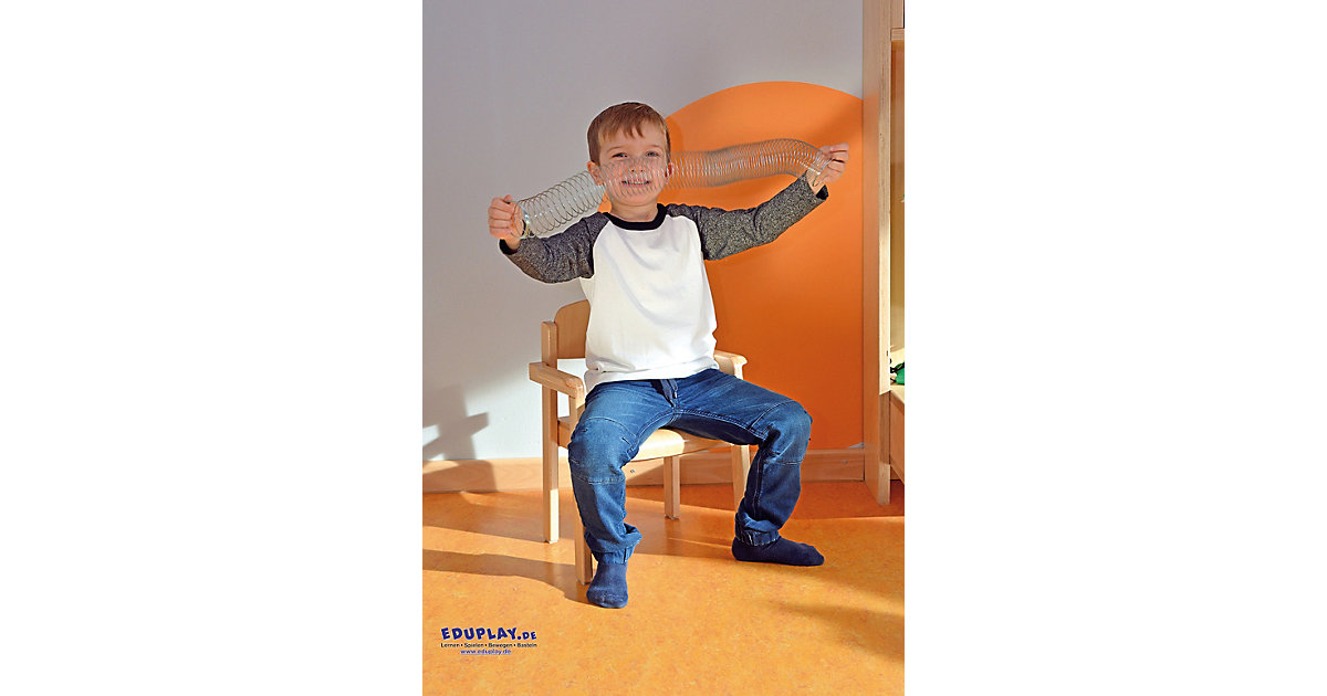 Treppenfeder Metall grau von Eduplay