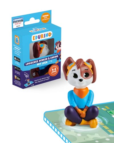 Edurino Figur Luka Logisches Denken & Coding ab 4 Jahren inkl. App | Innovatives & digitales Lernspiel | Spielerisch Strukturen & Muster erkennen | Rätseln & Knobeln von Edurino