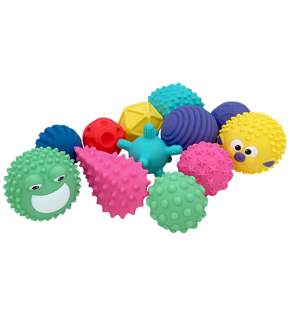 Edushape Sinneskugeln - Mini - 12 st. - Mehrfarbig - Edushape - One Size - Bälle von Edushape