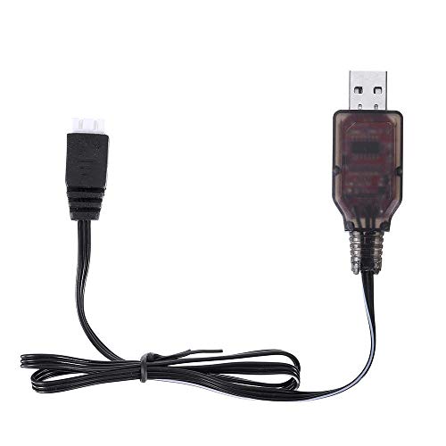 Eduuyvee USB-Ladekabel 7,4 V 2S -LadegeräT für 18301 18302 18311 18312 1/18 RC-Autoteile von Eduuyvee