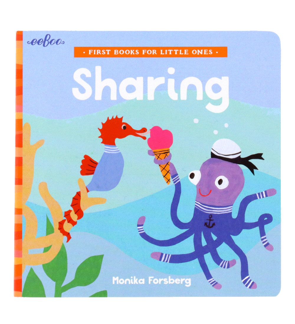 Eeboo Buch - Min Første Bog - Teilen - Eeboo - One Size - Bilderbuch Eeboo Buch - Min Første Bog - Teilen - Eeboo - One Size - Bilderbuch von Eeboo