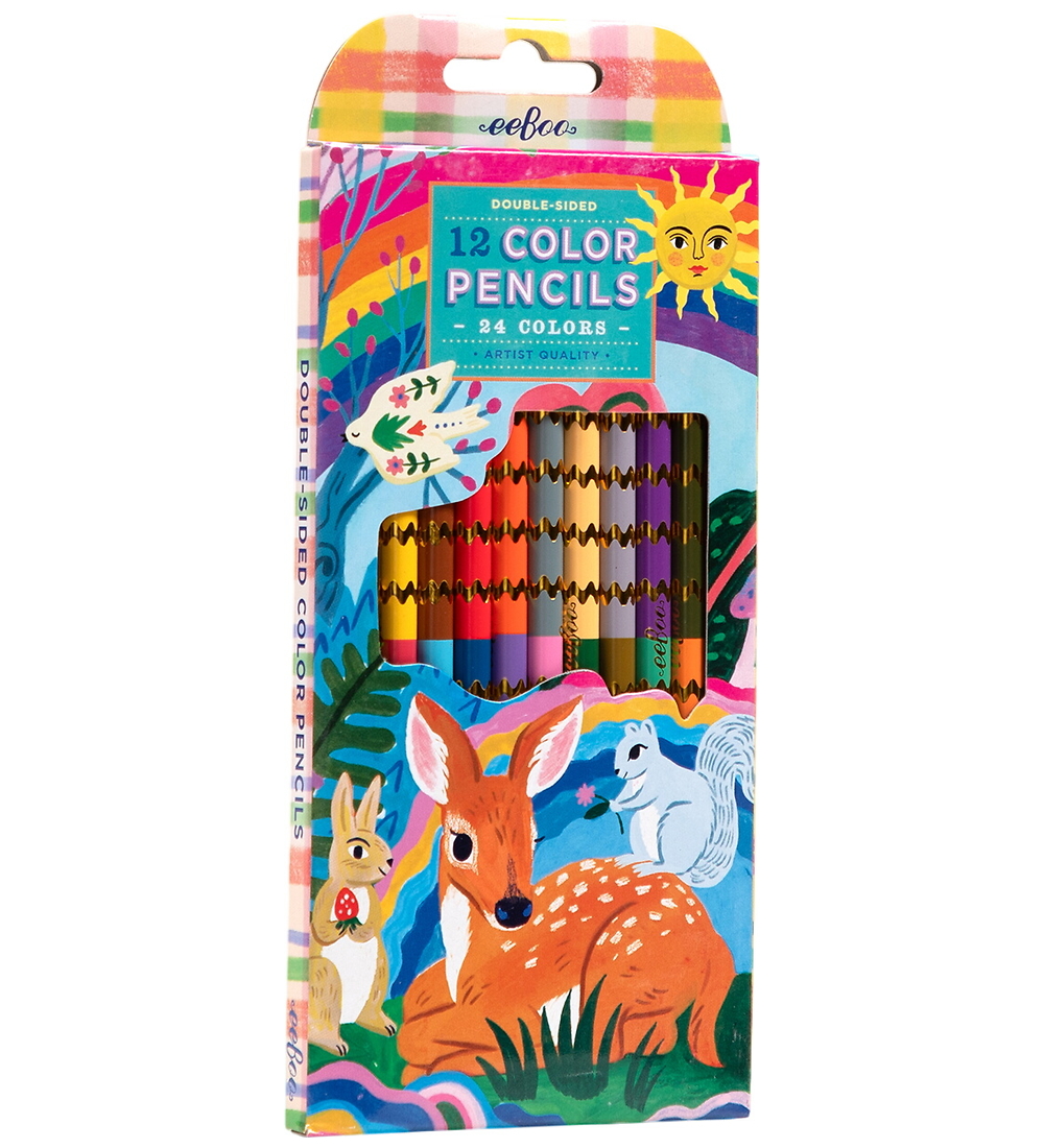 Eeboo Buntstifte - Doppelseitige - 12er-Pack - Eeboo - One Size - Buntstiftsets Eeboo Buntstifte - Doppelseitige - 12er-Pack - Eeboo - One Size - Buntstiftsets von Eeboo