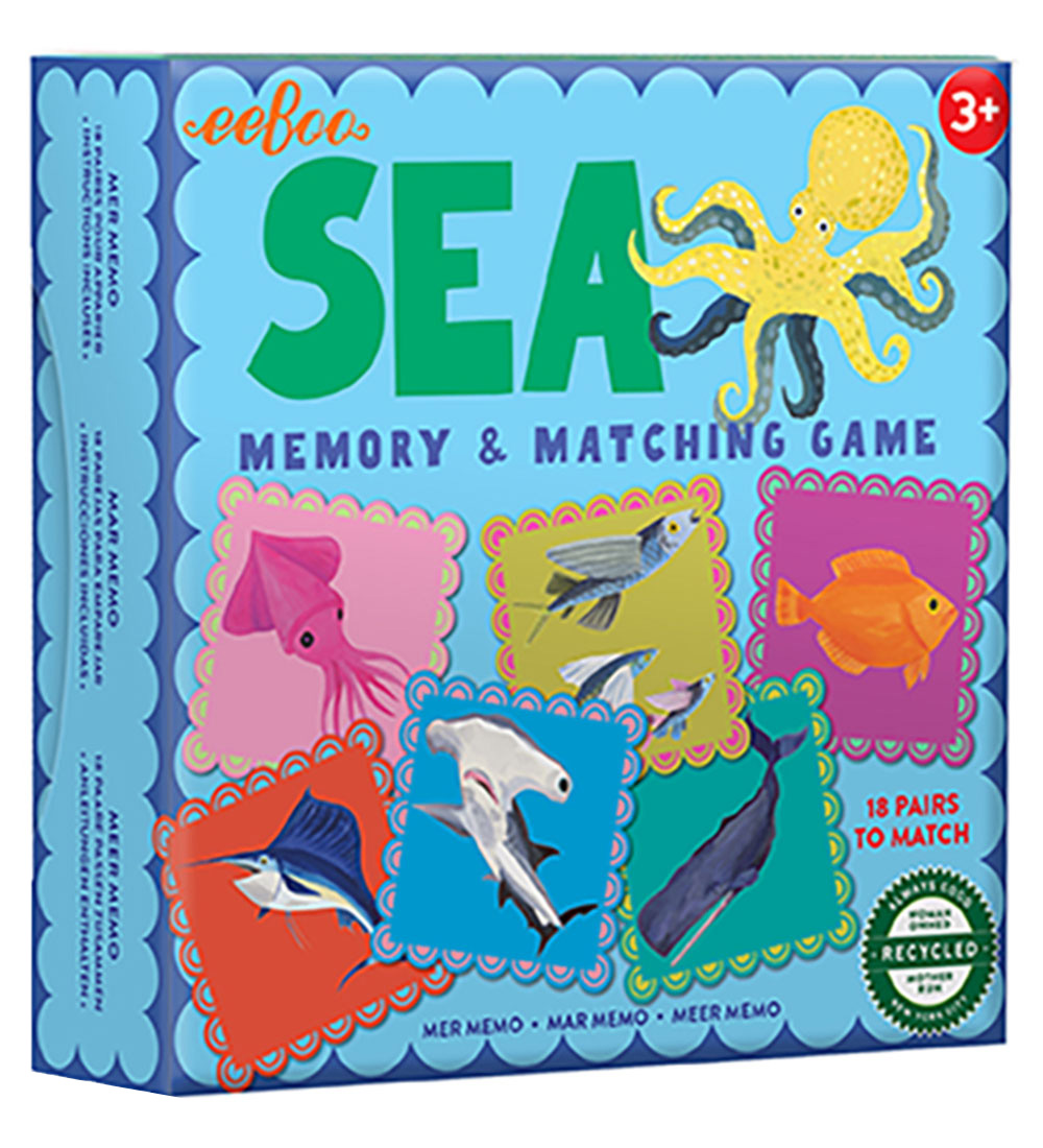 Eeboo Memory-Spiel - Das Meer - Eeboo - One Size - Memory-Spiele Eeboo Memory-Spiel - Das Meer - Eeboo - One Size - Memory-Spiele von Eeboo