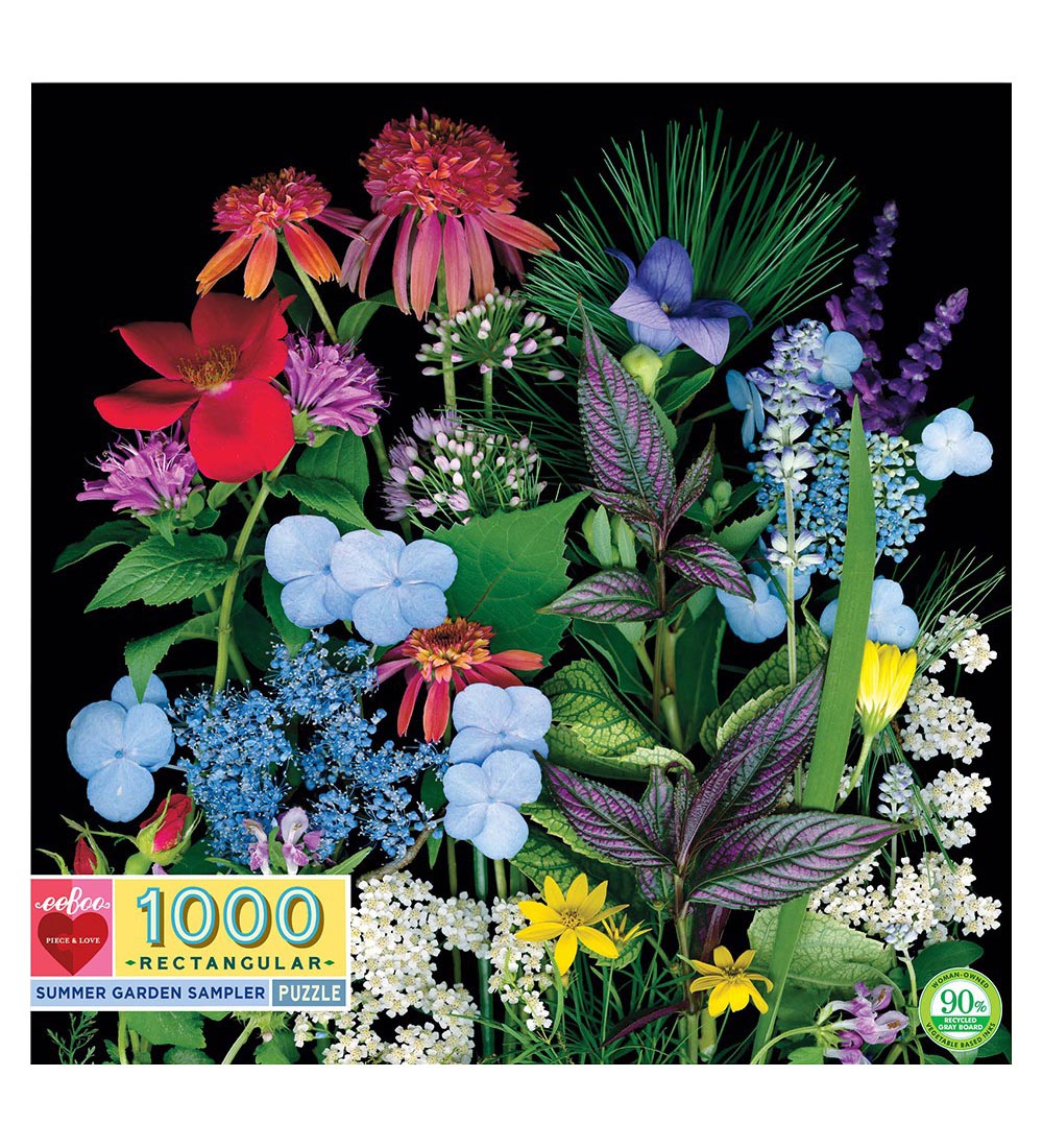 Eeboo Puzzlespiel - 1000 Teile - Sommergarten - Eeboo - One Size - Puzzlespiele Eeboo Puzzlespiel - 1000 Teile - Sommergarten - Eeboo - One Size - Puzzlespiele von Eeboo