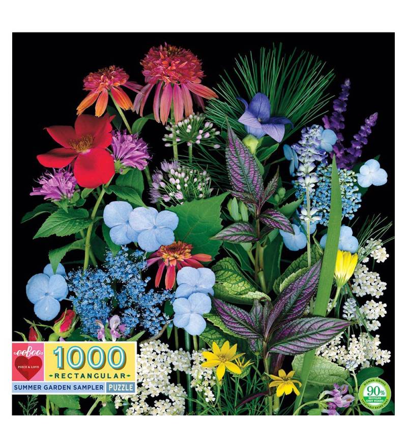 Eeboo Puzzlespiel - 1000 Teile - Sommergarten - Eeboo - One Size - Puzzlespiele Eeboo Puzzlespiel - 1000 Teile - Sommergarten - Eeboo - One Size - Puzzlespiele von Eeboo