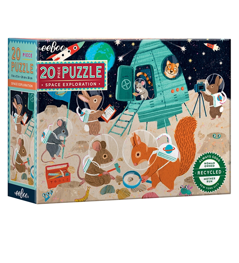 Eeboo Puzzlespiel - 20 Teile - 28x38 cm - Der Raum - Eeboo - One Size - Puzzlespiele Eeboo Puzzlespiel - 20 Teile - 28x38 cm - Der Raum - Eeboo - One Size - Puzzlespiele von Eeboo
